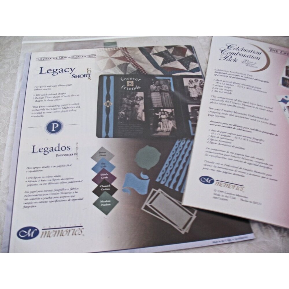 Lot of Legacy paper pack, Celebration combo pack, Partytime Gr Lengths Plus